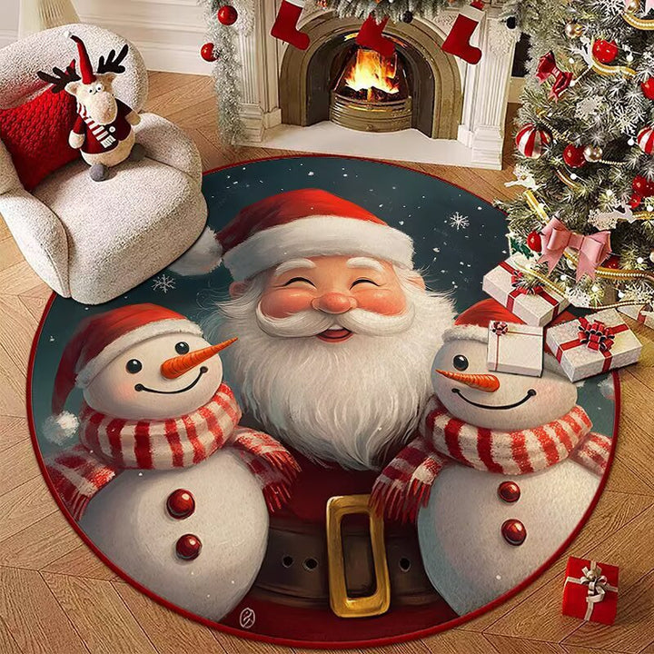 Whimsical Round Area Rug