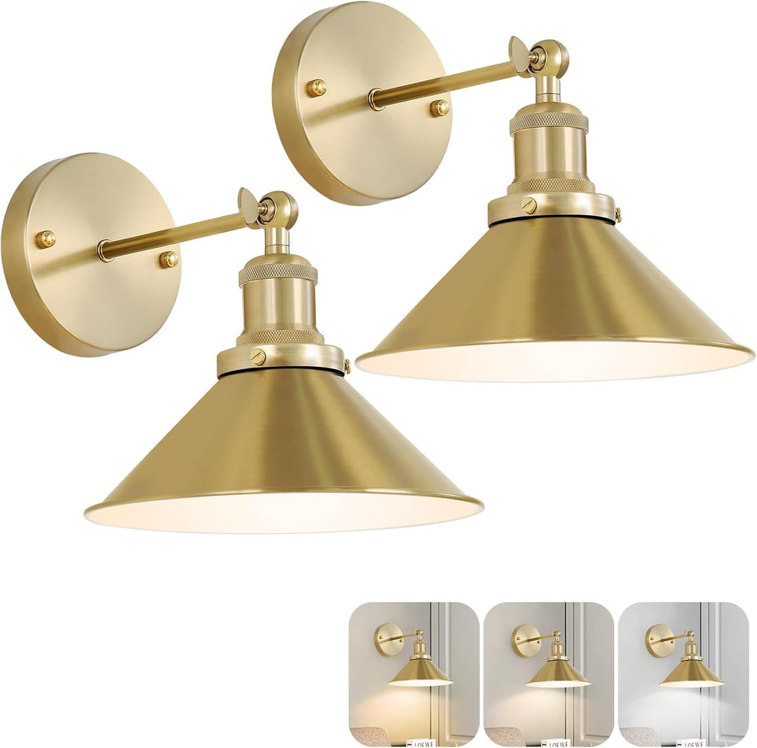 Industrial Style Adjustable Wall Sconces