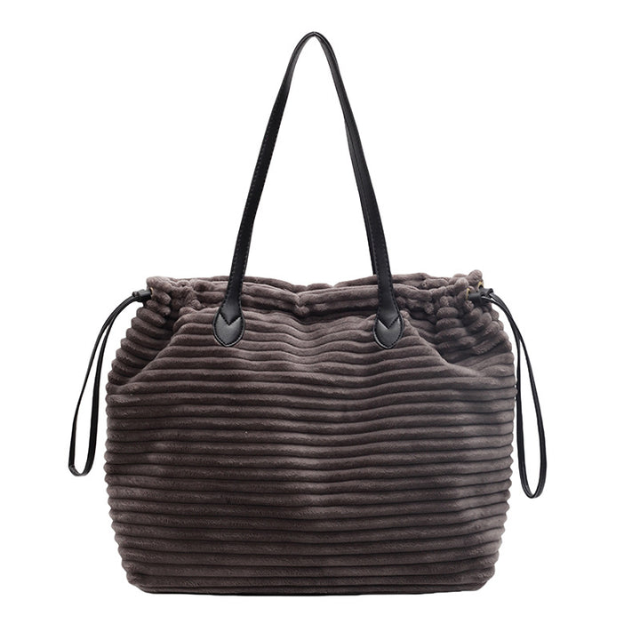 Textured Soft Fabric Tote Bowlift