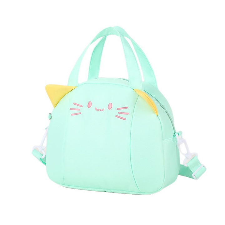 Playful Animal Motif Shoulder Bag Bowlift