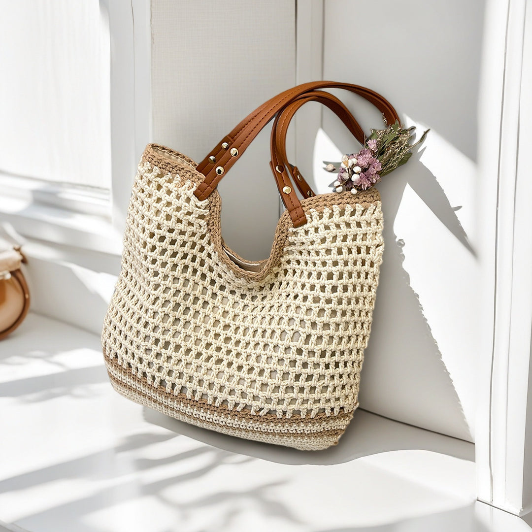 Large Handwoven Bag Bowlift