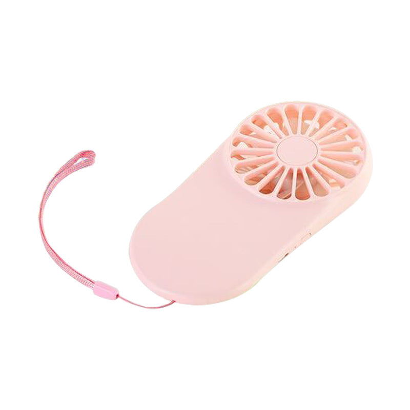Ladies Portable Hand Fan with Flexible Carrying Function Bowlift