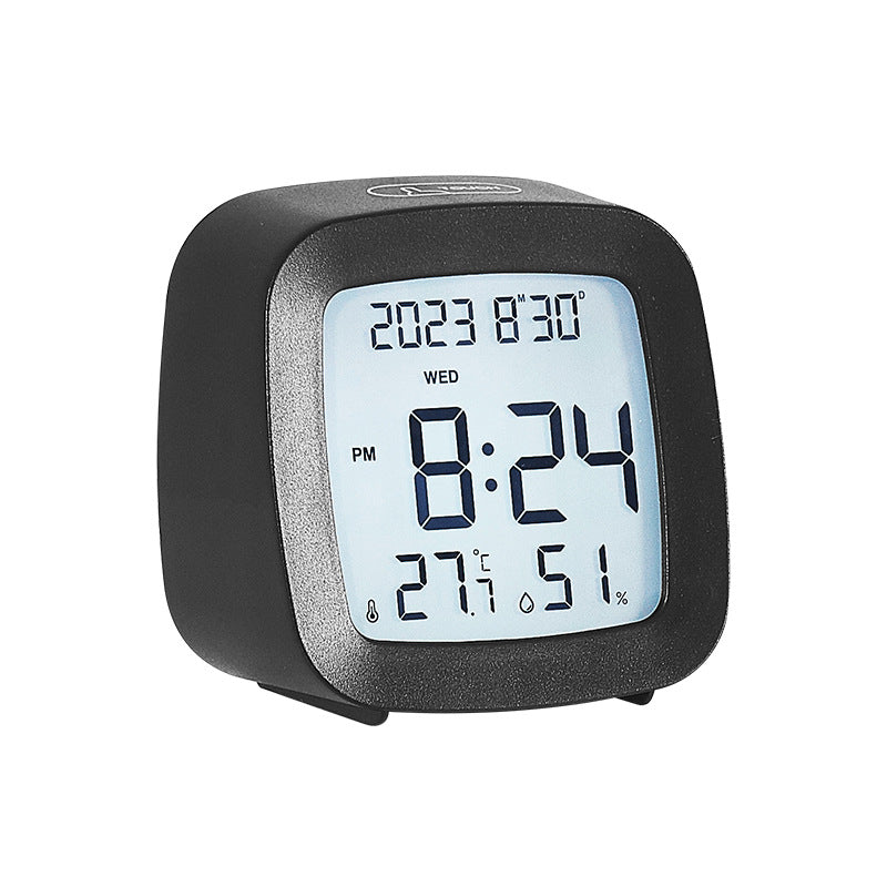 Digital Thermo-Hygrometer Clock Bowlift