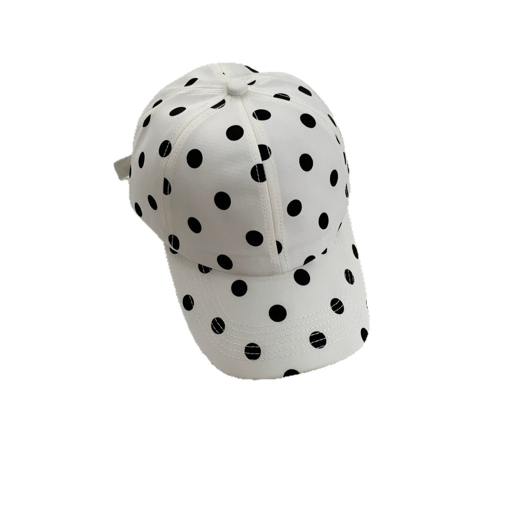 Women's Stylish Polka Dot Baseball Cap Bowlift