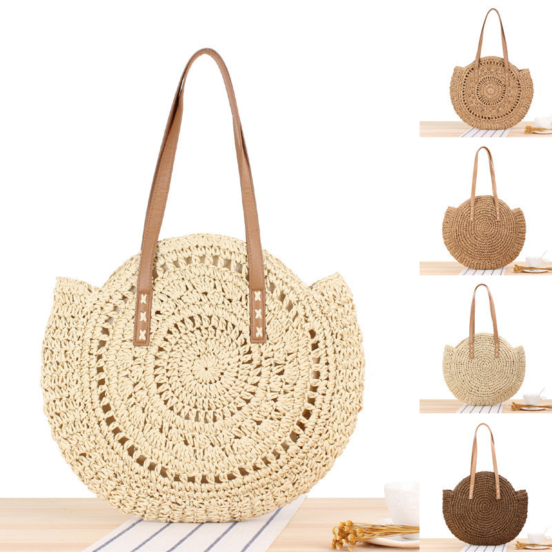 Macrame Shoulder Bag with Unique Handwoven Design Bowlift