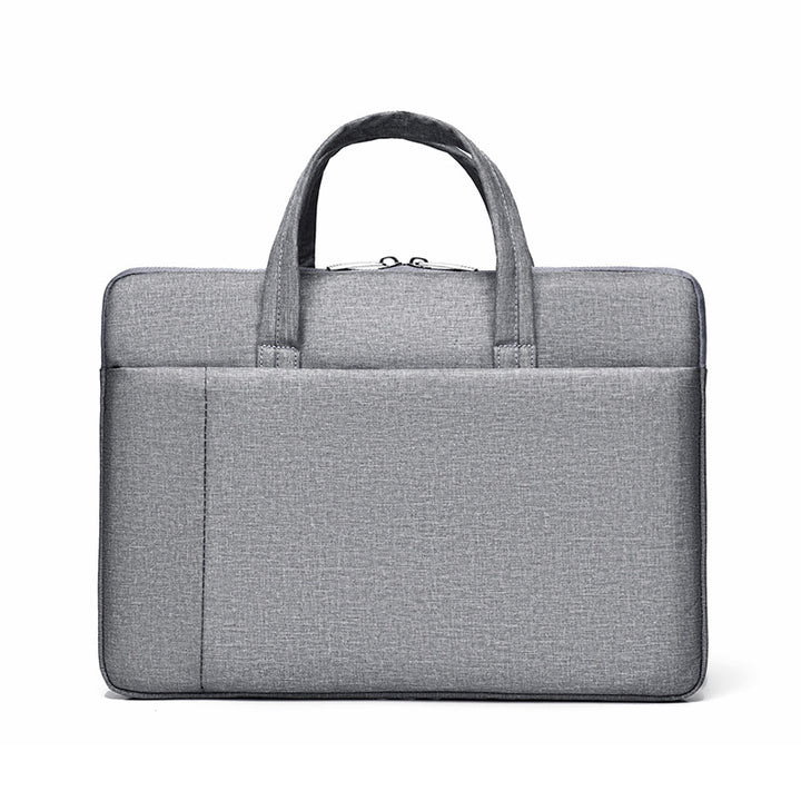 Laptop and briefcase in modern, minimalist design Bowlift
