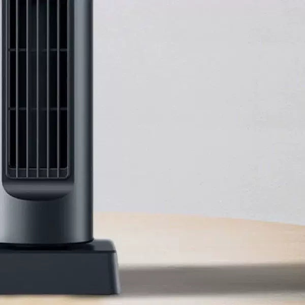 Unisex one size slim oscillating tower fan with adjustable directional slats whisper-quiet DC motor Bowlift