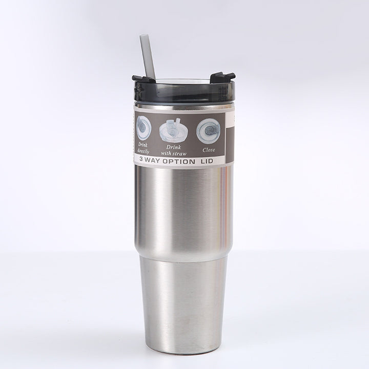 Women's thermos mug with 3-in-1 lid Bowlift