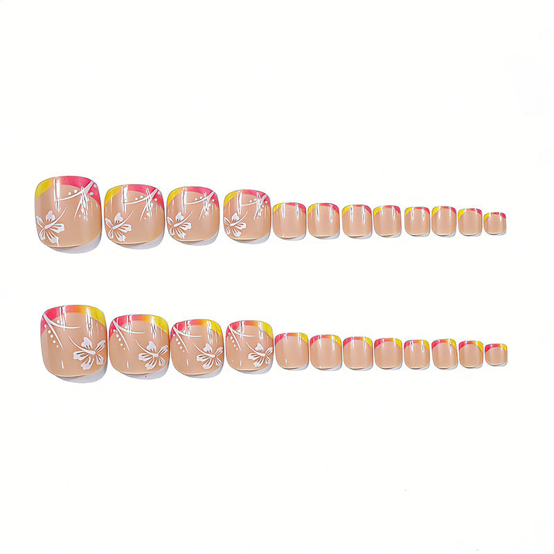 Floral-Inspired Nail Art Bowlift