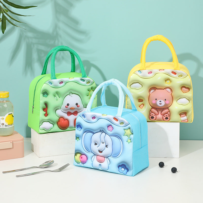 Insulated cooler bag with cute cat design Bowlift