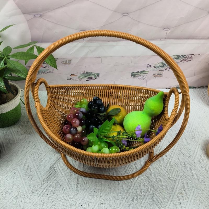 Woven Fruit Serving Basket Bowlift