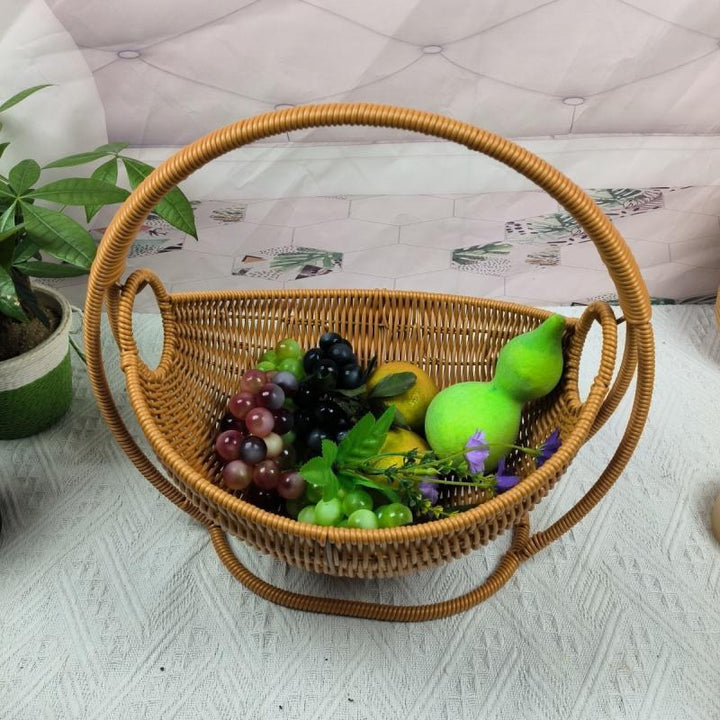 Woven Fruit Serving Basket Bowlift