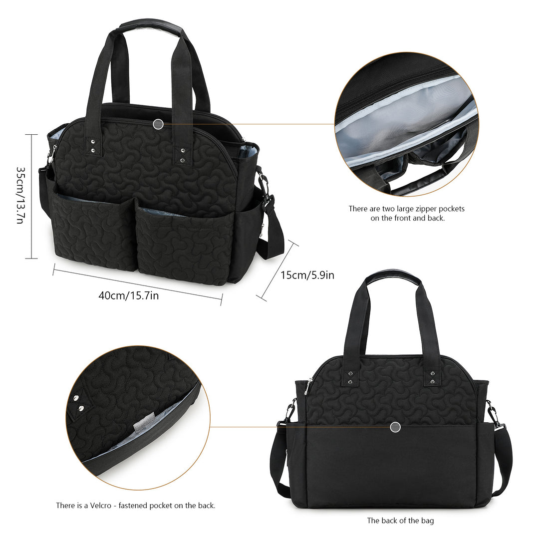 Spacious and Stylish Diaper Bag Bowlift