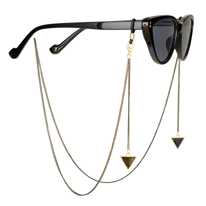 Geometric Pendant Eyewear Chain Bowlift
