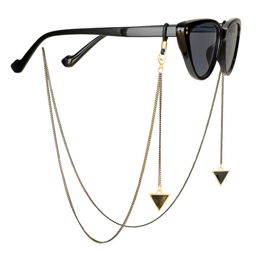 Geometric Pendant Eyewear Chain Bowlift