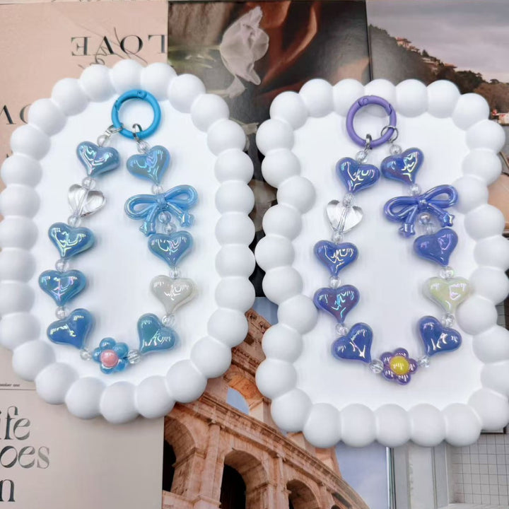 Decorative Heart-Shaped Keychain Bowlift