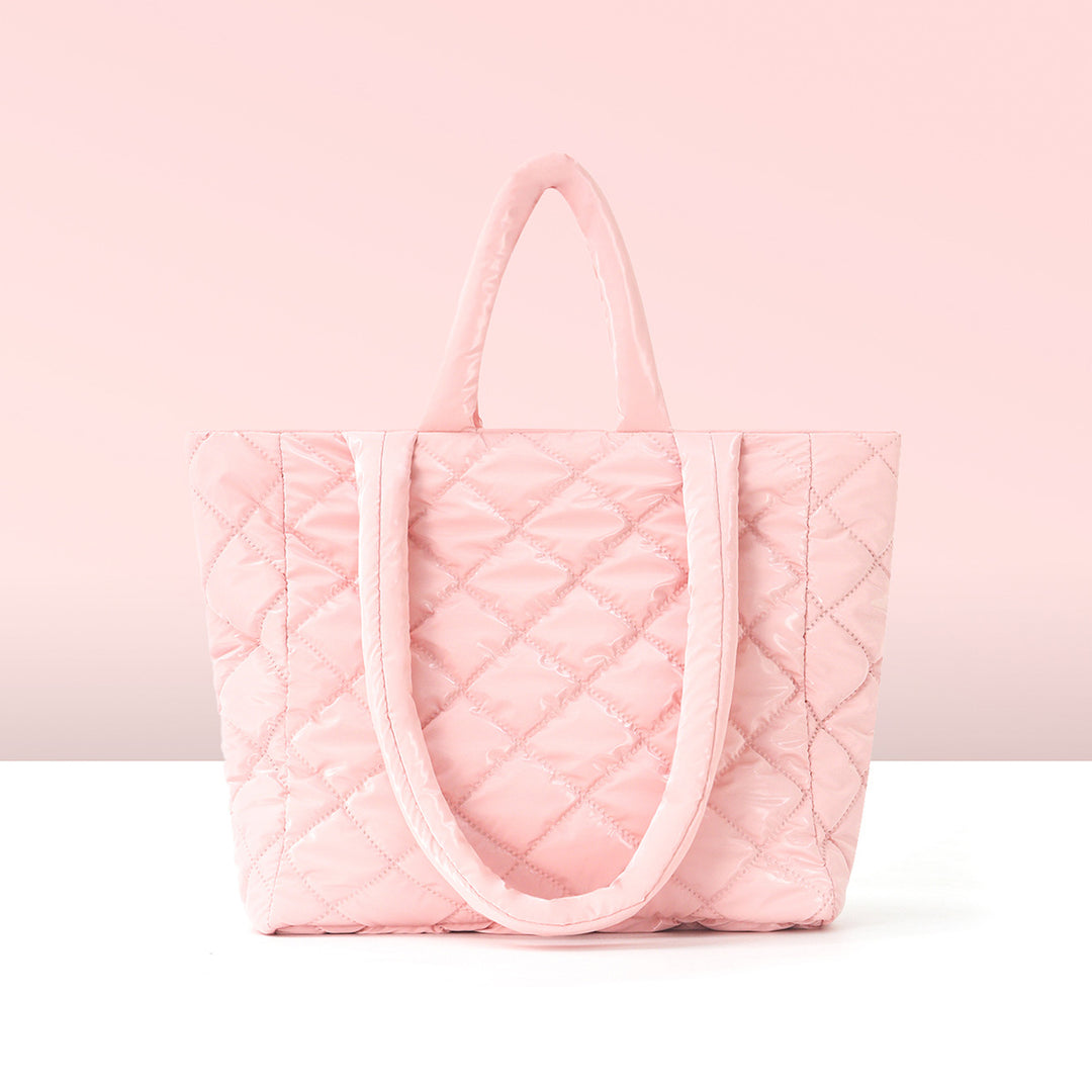 Fashionable tote bag with high-quality quilting Bowlift