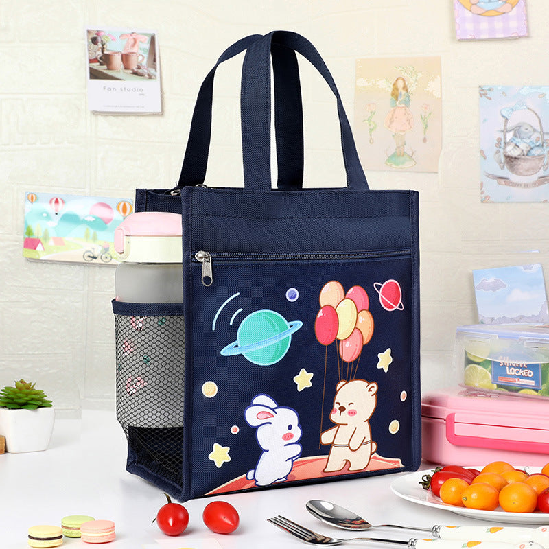 Space-Themed Insulated Lunch Carrier Bowlift