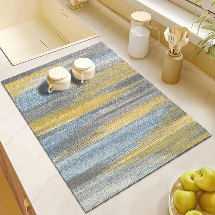 Abstract Geometric Kitchen Mat Bowlift