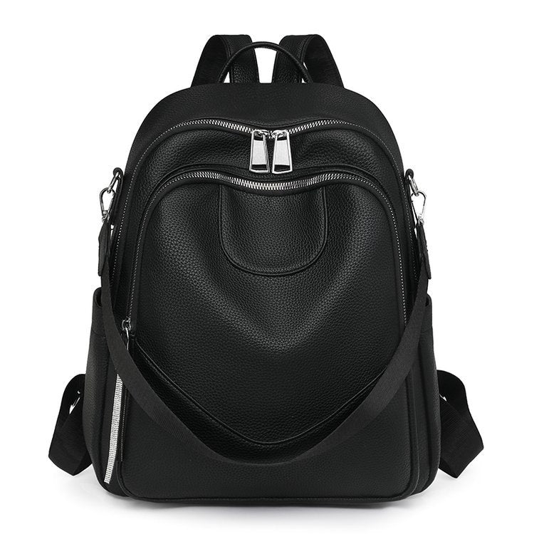Premium Leather Multi-Functional Backpack Bowlift
