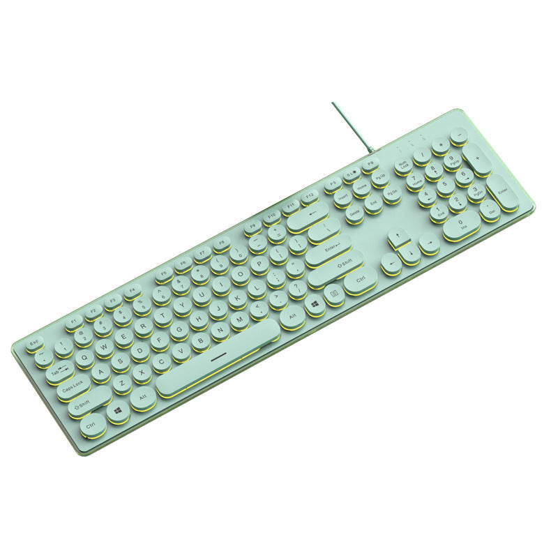Mechanical Keyboard and Mouse Set Bowlift