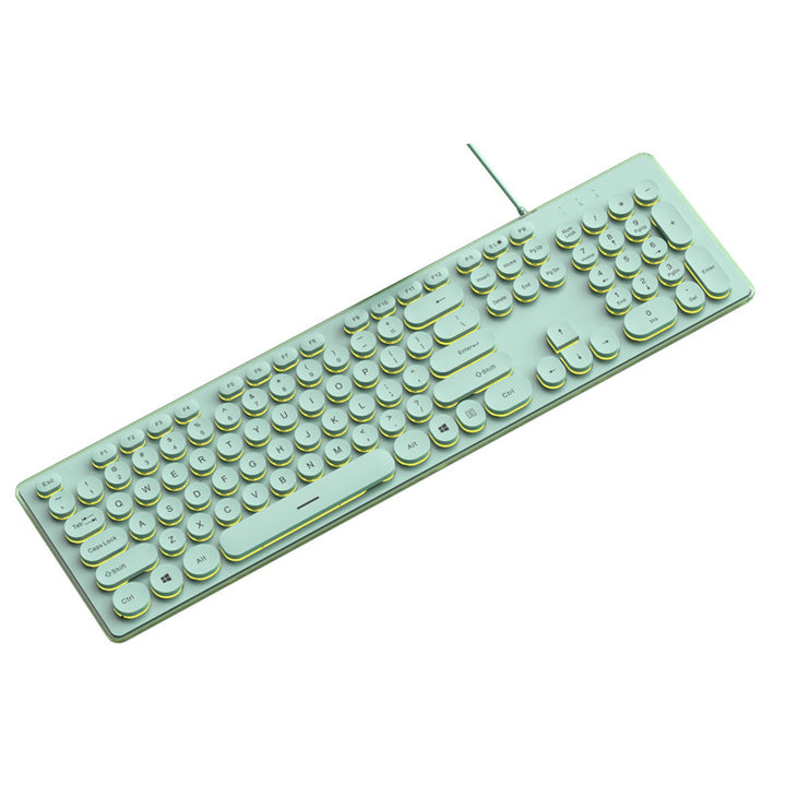 Mechanical Keyboard and Mouse Set Bowlift