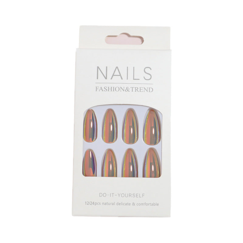 Premium Glossy Gel Press-On Nails Bowlift