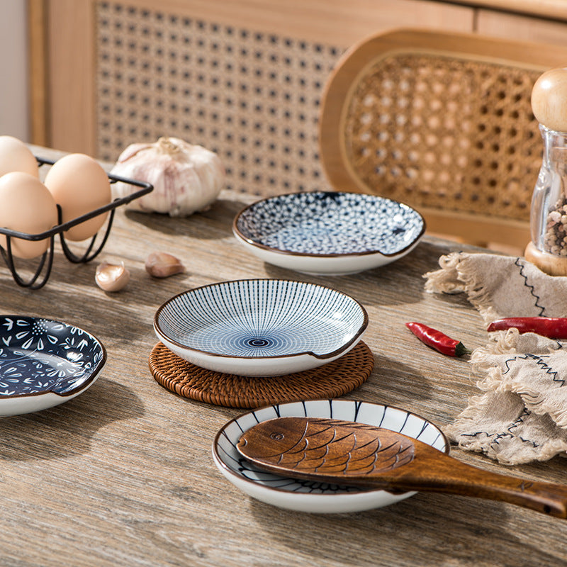 Elegant Porcelain Appetizer Dish Set