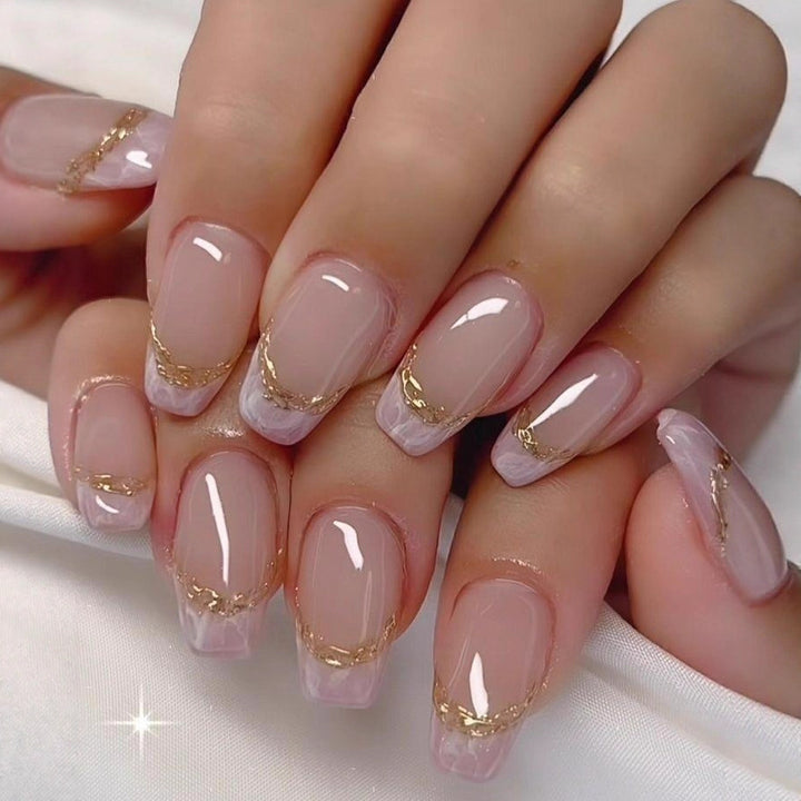 Luxury glamour design artificial nails Bowlift