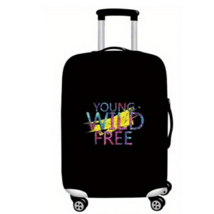 Women's Hardshell Travel Suitcase with Individual Tiger Design Bowlift