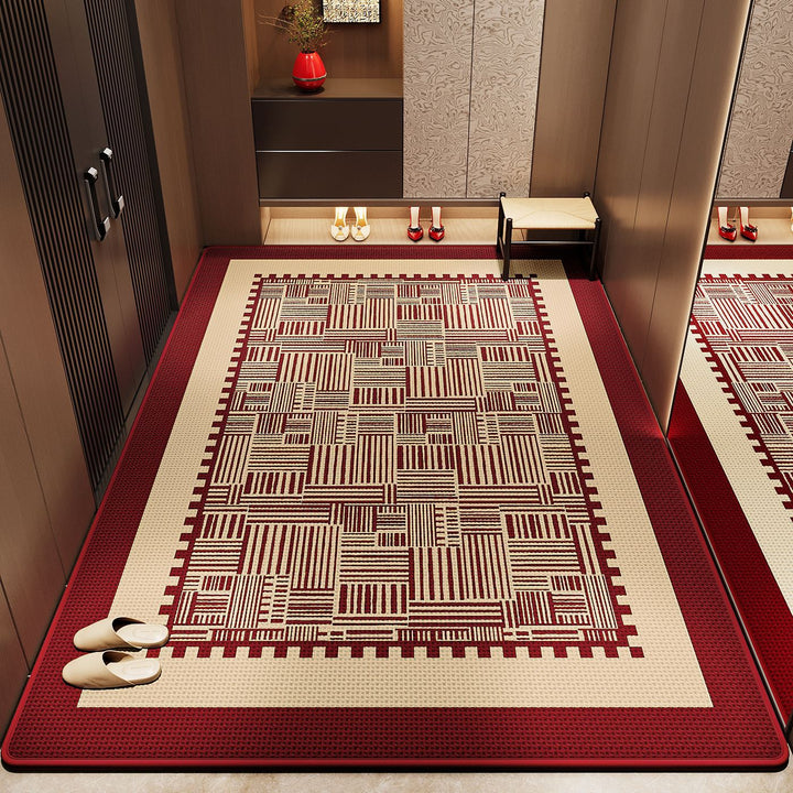 Geometric Pattern Entrance Mat Bowlift
