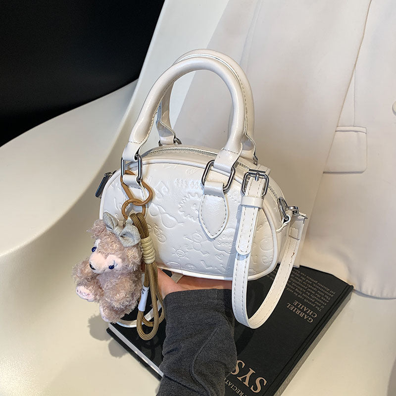 Chic Embossed Handbag Bowlift