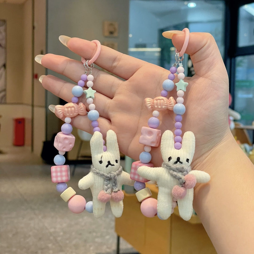 Cute Bunny-Themed Keychain Holder Bowlift