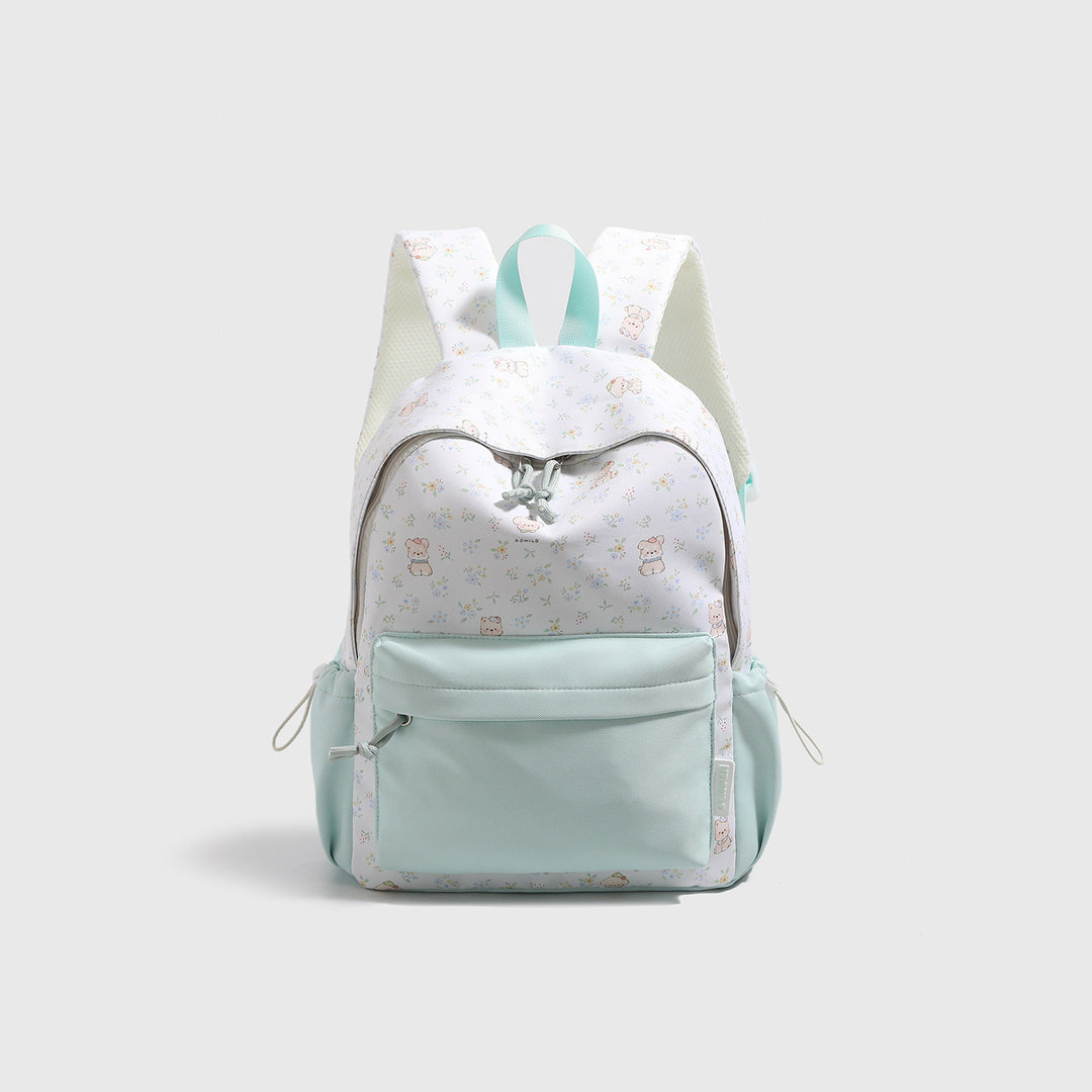 Playful Character Print Backpack Bowlift