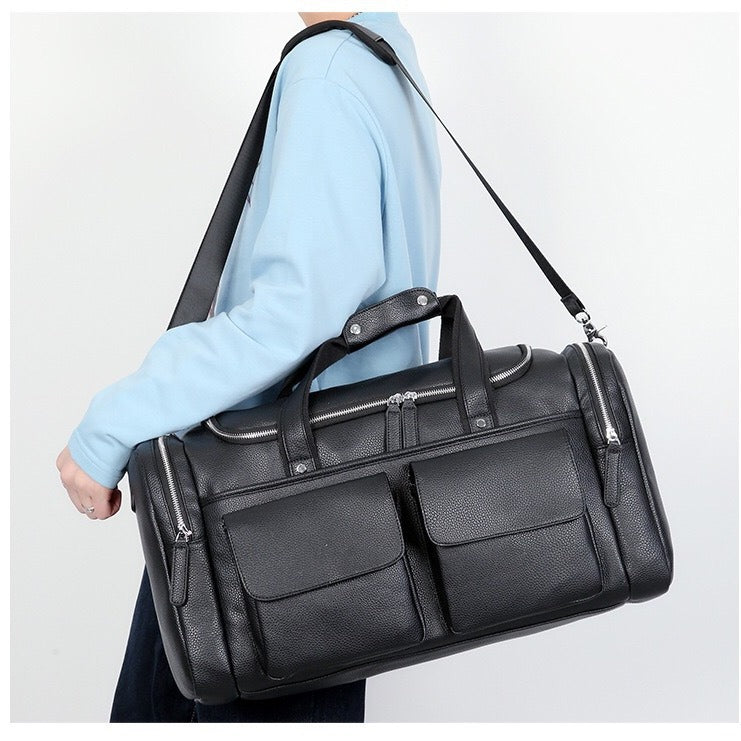 Spacious and Durable Travel Bag with Multiple Outer Pockets Bowlift