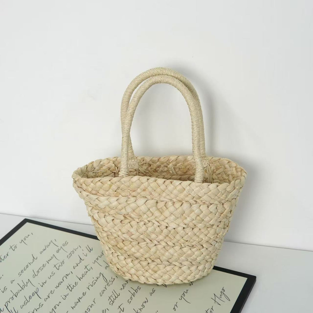 Natural raffia shoulder bag Bowlift