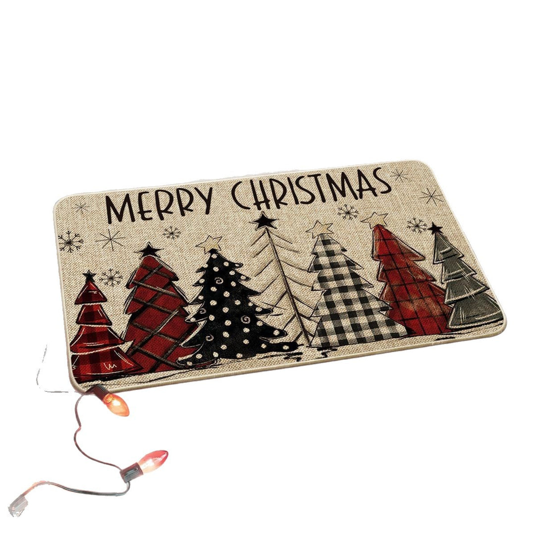 Festive Holiday Door Mat Bowlift