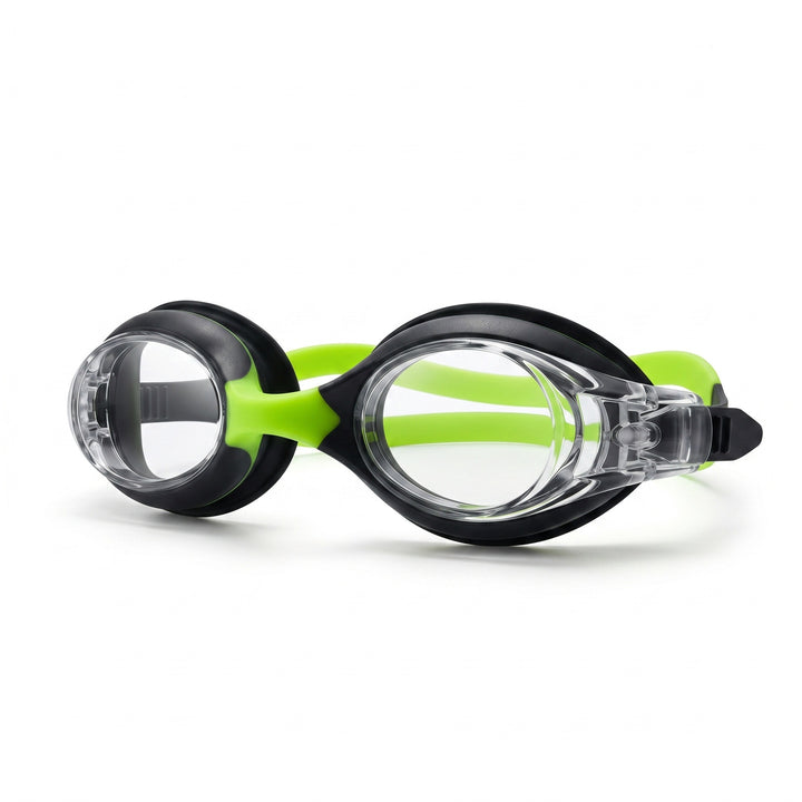 Swim goggles with adjustable nose bridge and anti-fog technology Bowlift