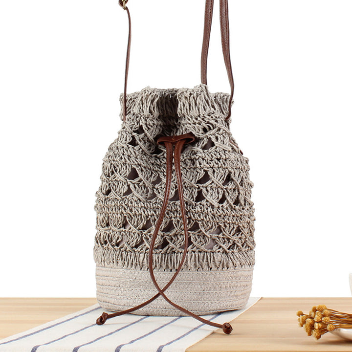 Fashionable Tote Bag Made of Natural Material Bowlift