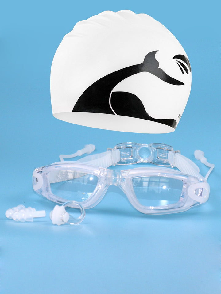 Professional swimming goggles with individually adjustable headband Bowlift