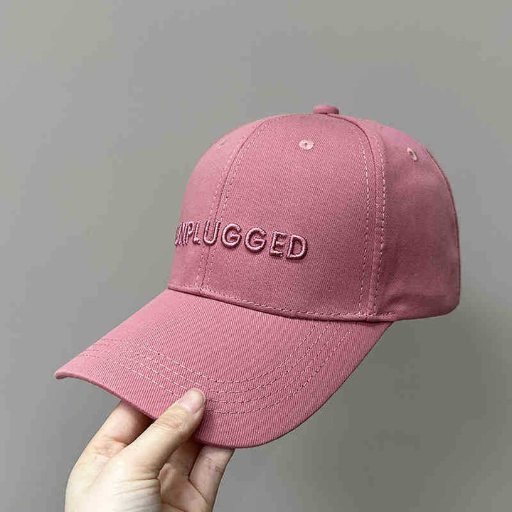 Women's Cotton Distressed Baseball Cap Bowlift