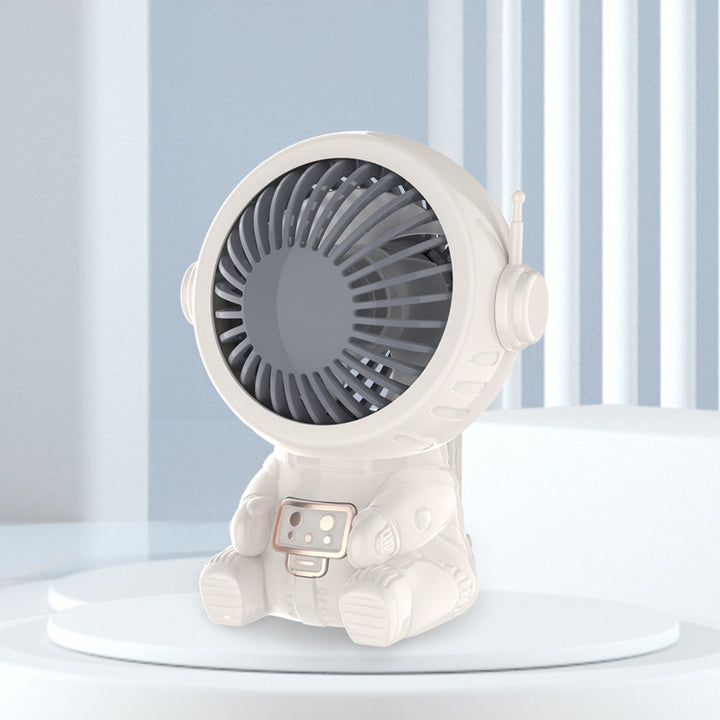 Table fan in astronaut design Bowlift