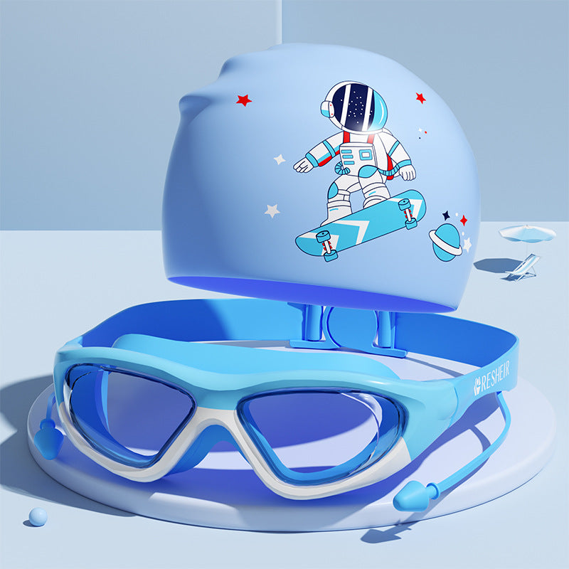 Anti-Fog Swim Goggles with UV Protection Bowlift