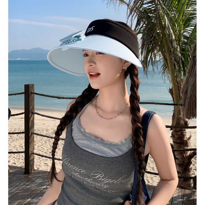 Adjustable sun visor with extra wide brim and breathable headband Bowlift