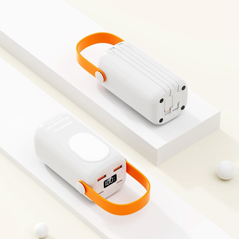Portable charger with multifunctional smart features Bowlift