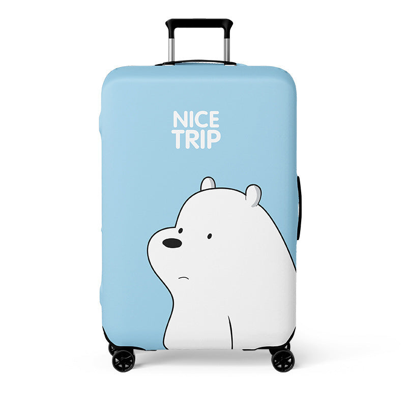 Unisex suitcase with stylish animal motif Bowlift