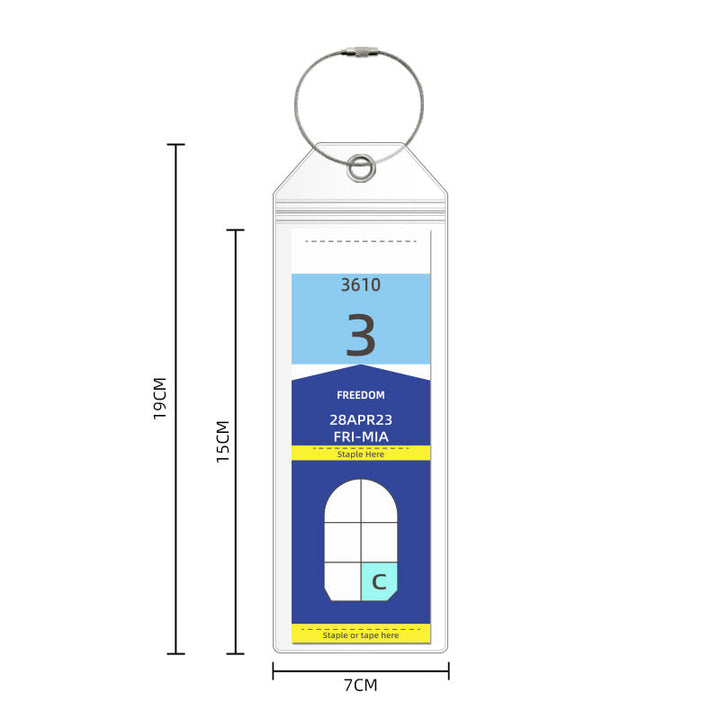 Travel Luggage Tag Bowlift