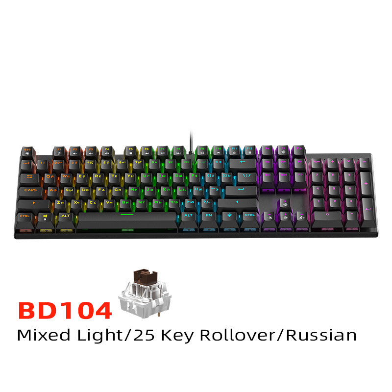 Gaming Mechanical Keyboard Bowlift