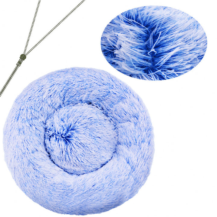 Plush Circular Dog Bed