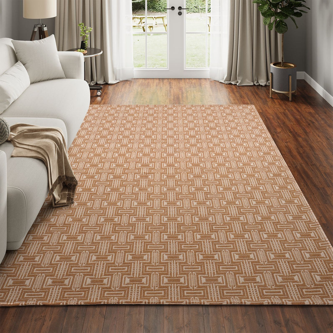 Geometric Patterned Area Rug
